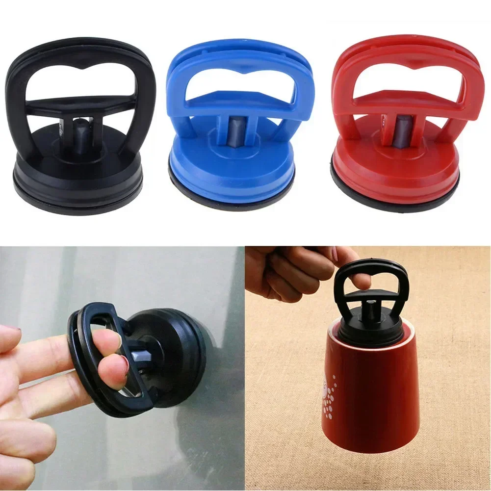 1x Mini Auto Deuk Reparatie Puller Zuignap Carrosserie Paneel Sucker Remover Tool Automotive Gereedschap Zwart/Rood/blauw