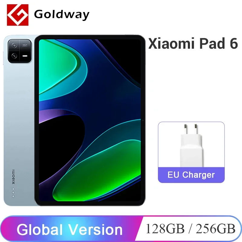 Глобальная версия Xiaomi Mi Pad 6 таблетки 128GB 256GB 33W зарядки 8840mAh батареи Snapdragon 870 Bluetooth 5.2 Mi Tablet 6