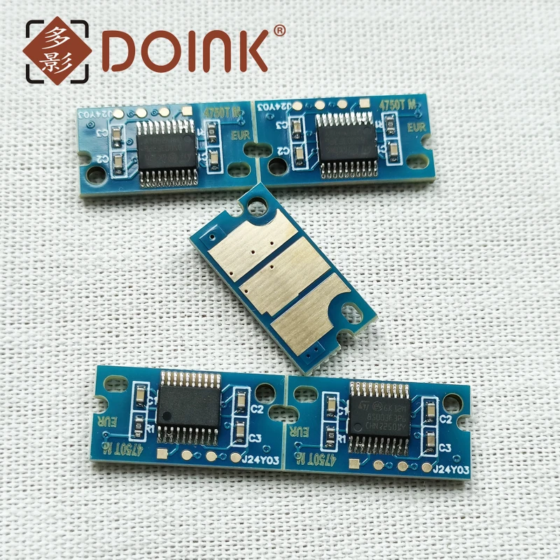 20pcs Chip TNP19 For Konica Minolta magicolor 4750 4790 4795 C4750 TNP19 Toner Cartridge TNP19K TNP19C TNP19M TNP19Y A0X5131