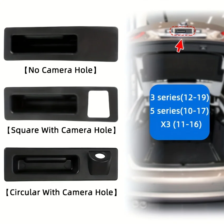 Car Tailgate Trunk Switch Handle Rear Door Cover Switch Trunk Handle For BMW F10 F07 F18 F25 F35 3 5 Series X3 X4 X5 X6