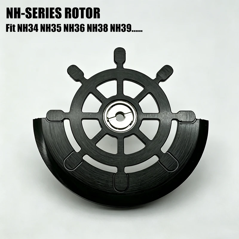 NH35 NH36 Watch Movements Automatic Hammer Rotor Fit for NH34 NH35 NH36 NH38 4R35 7S26 Movements High Quality Metal Rotors