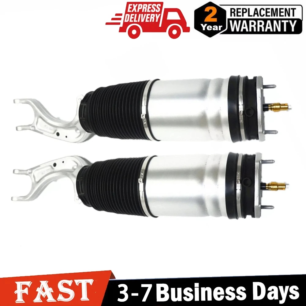 2x Front Air Suspension Shock Struts For Tesla Model X AWD 5YJX P90D 100D 2016-