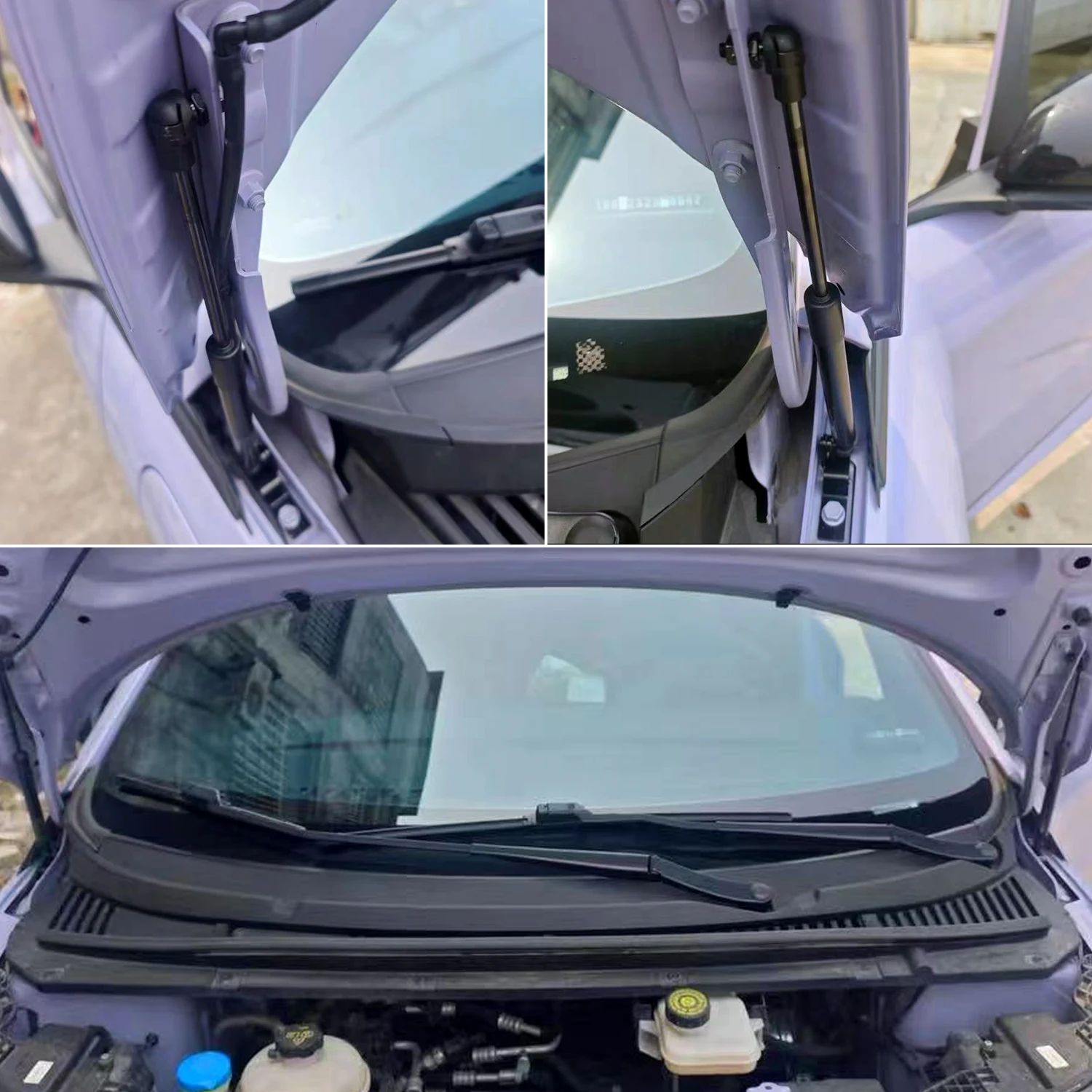 

Для BYD Dolphin 2021-2025 из нержавеющей стали, передний капот, подъемная опора, амортизаторы, 1 комплект