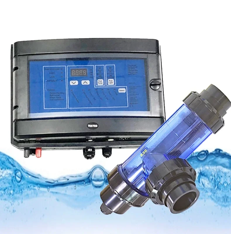 Swimming pool accessories smc 30 water chlorinator electro salt chlorinator cell generator