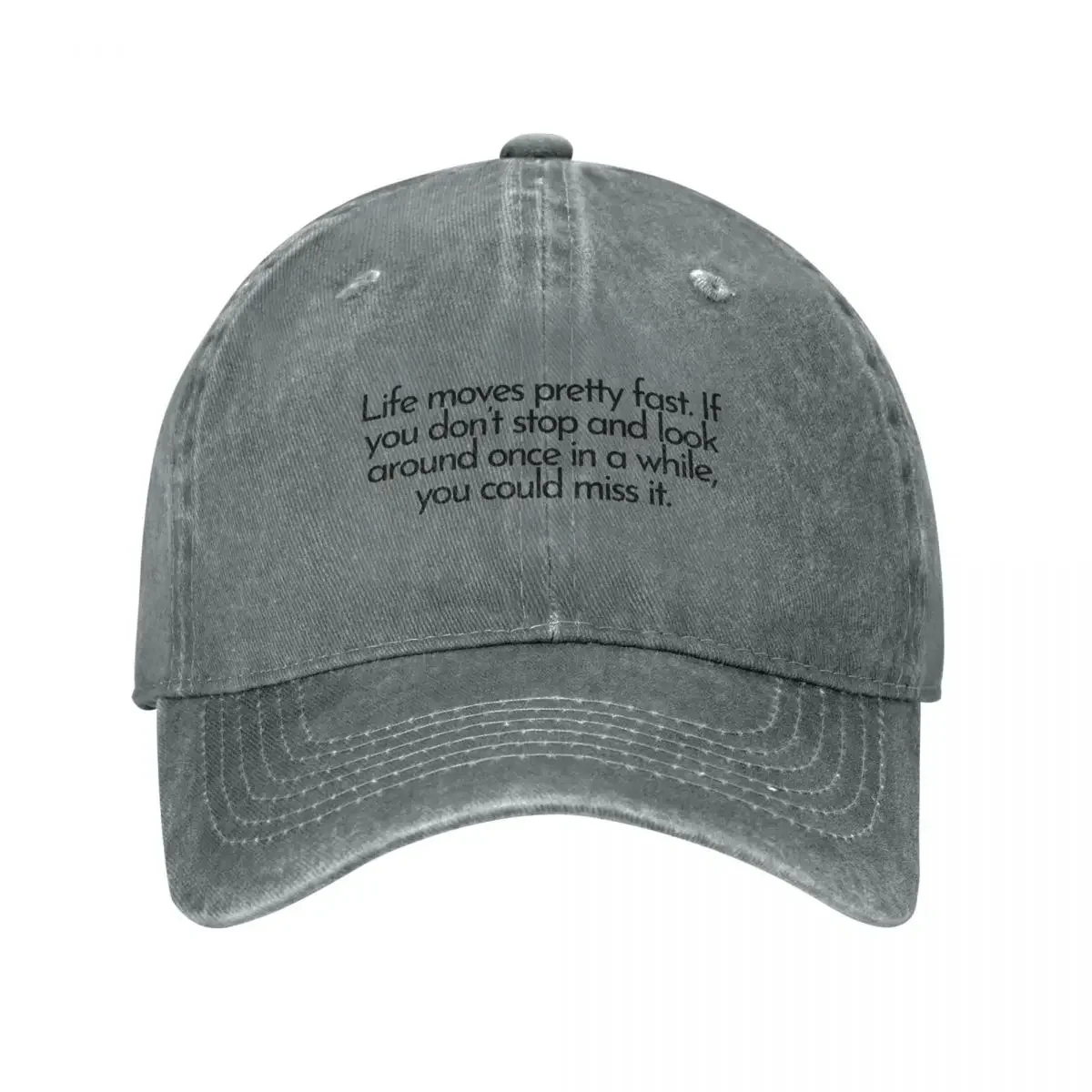 Ferris Bueller - Quote Baseball Cap Hat Beach funny hat Men's Hats Women's