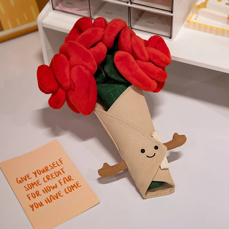 Oso de Barcelona Bartholomew, muñeco de peluche de juguete con flores, adornos bonitos, mochila, muñeco de peluche y muñeco de peluche, regalo de moda