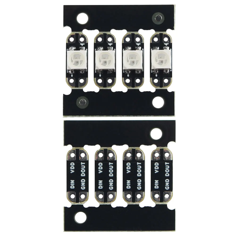 FYSETC RGB 네오펙실 스팽글, 보론 미니 SB 압출기 툴헤드, WS2812, 3535 밝은 RGB LED, V0.2 용 3D 인쇄 액세서리