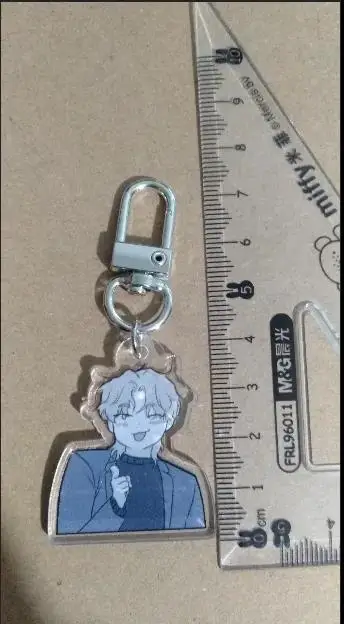 [Non Original]Korean comic Low tide in twilight/sea side night key chain(about 3.3cm) high-quality acrylic key chain