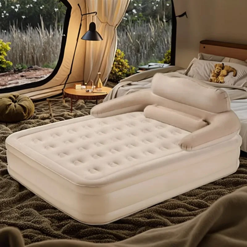 Self-Inflatable Foldable PVC Air Mattress for Camping, Home, School, Hospital, Hotel, Bedroom and Visitor Fast Delivery