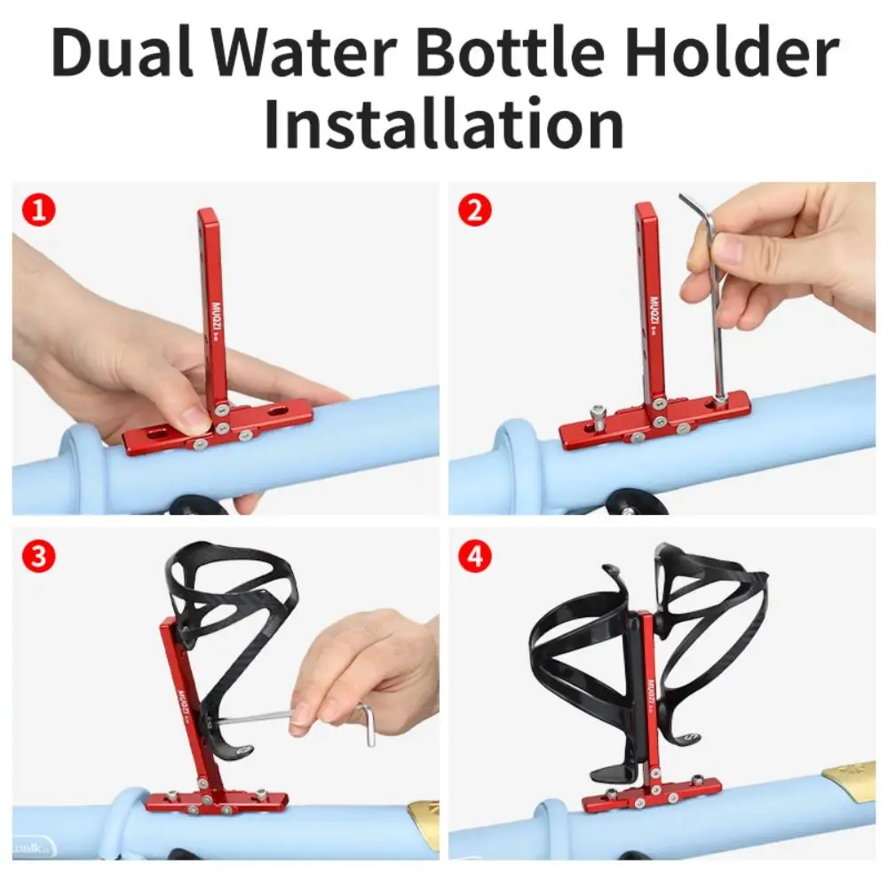 

Держатель для бутылок из алюминиевого сплава, расширительный кронштейн, одинарный/двойной, легкий, с регулировкой угла наклона