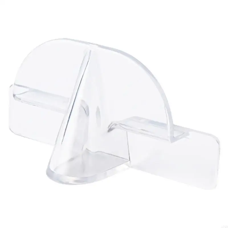 Conjunto 270D 8 suportes adesivos transparentes inovadores formato nariz para exibição segura óculos no banheiro,