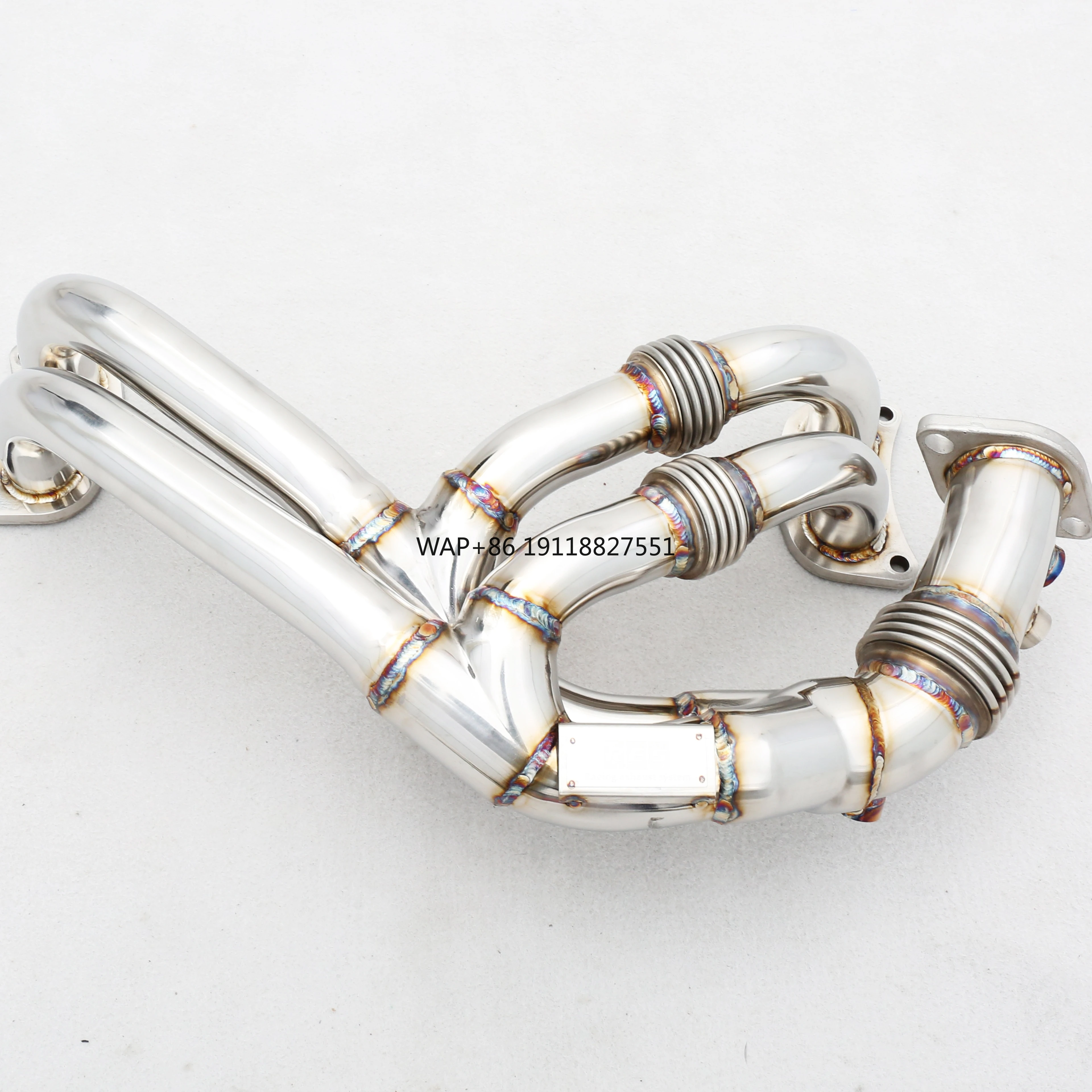 

Custom Stainless Steel Downpipe for ZN8 ZD8 2.4 Vehicles