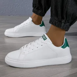 New Men White Fashion Shoes Casual Couple's Shoe High Quality Trendy All-match Men's Sports Sneakers Personality Explosive Style