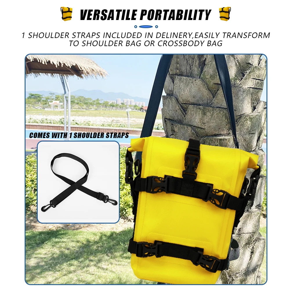 Universal Frame Crash Bars Waterproof Bag Repair Tool Placement Bag For HONDA Suzuki BMW R1200GS Yamaha Motorcycle Bag Parts