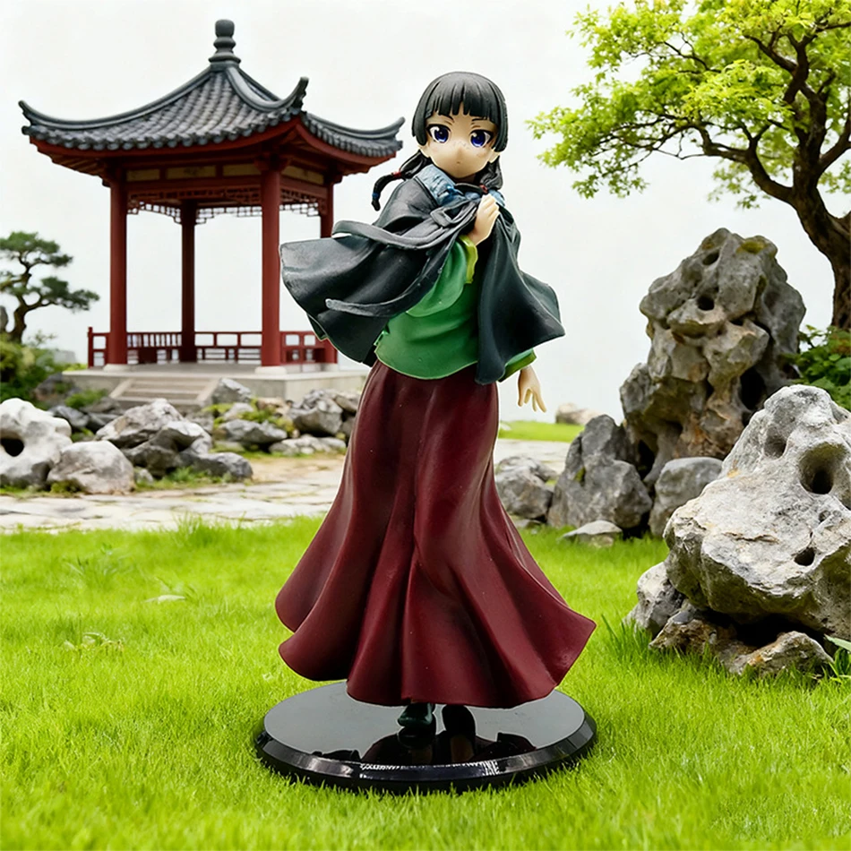 21 cm Anime The Apothecary Diaries Figur Maomi Q version Maomao Jinshi Action Figural Pvc Modell Nette Puppe Sammlung Spielzeug geschenke