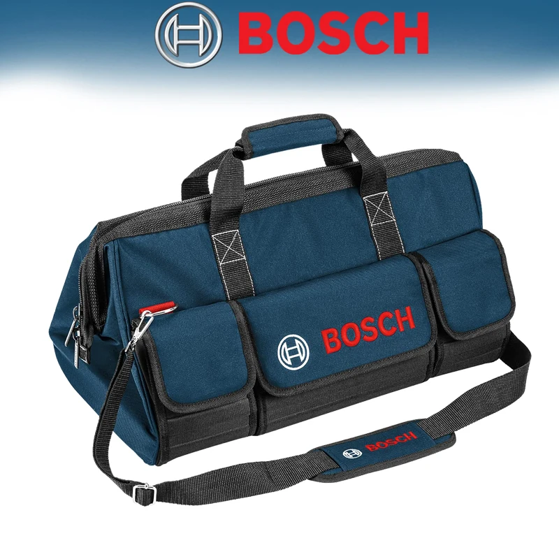 BOSCH BAG6 Прочная, экономичная, большая емкость, износостойкая, на молнии, удобная портативная сумка для инструментов