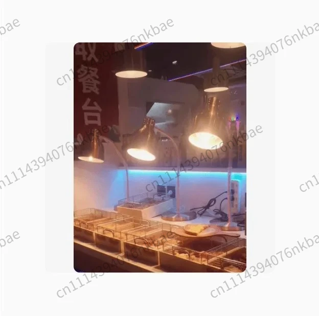 Commercial Gooseneck Food Heat Lamp Adjustable Buffet Restaurant BBQ Food Warmer Light