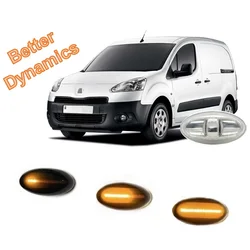 for PEUGEOT Partner 5 5F 2006 2007 2008 B9 2009 2010 2011 2012 2013 2014 - on  LED Indicator Side Marker Turn Light Signal