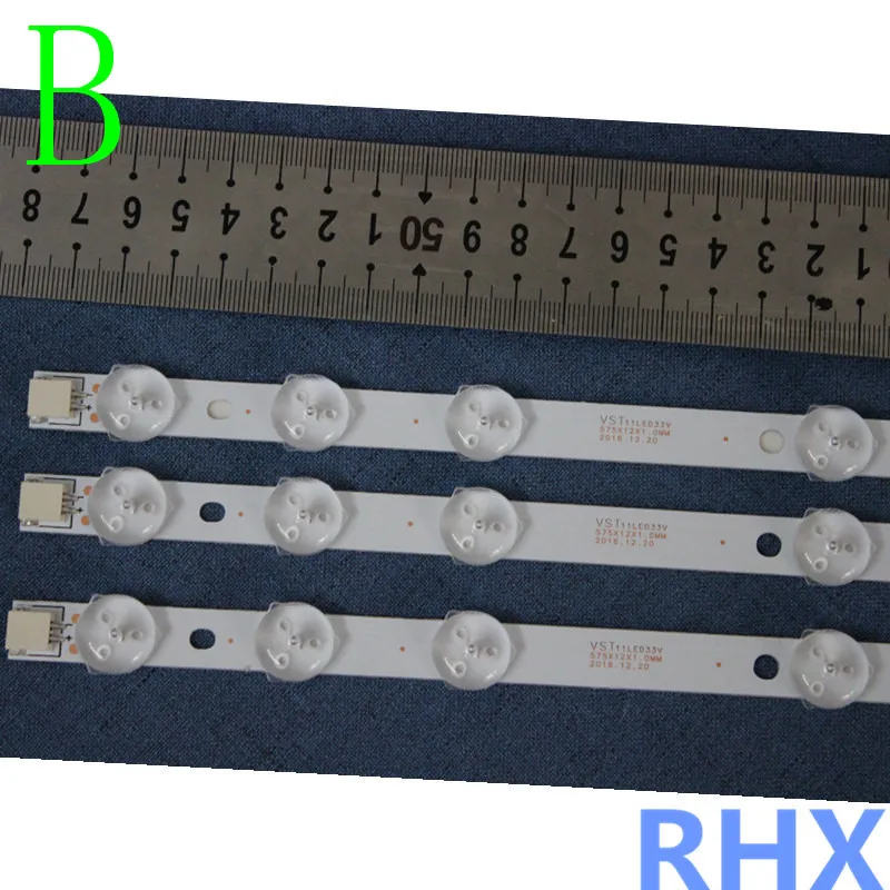 Для VES315WNDL-01 VES315WNDS-2D-R02 VESTEL 32PFL3008H12 574 мм 11led 48 шт. 100% новый