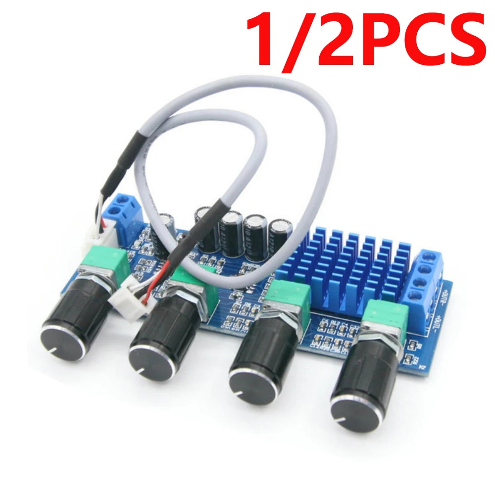 Image of 1/2 Stück XH-M577 TPA3116D2 2*80W Digitaler Audio-Hochleistungsverstärker Zweikanal-Stereo-Audio-Tonverstärker DC 12-24V