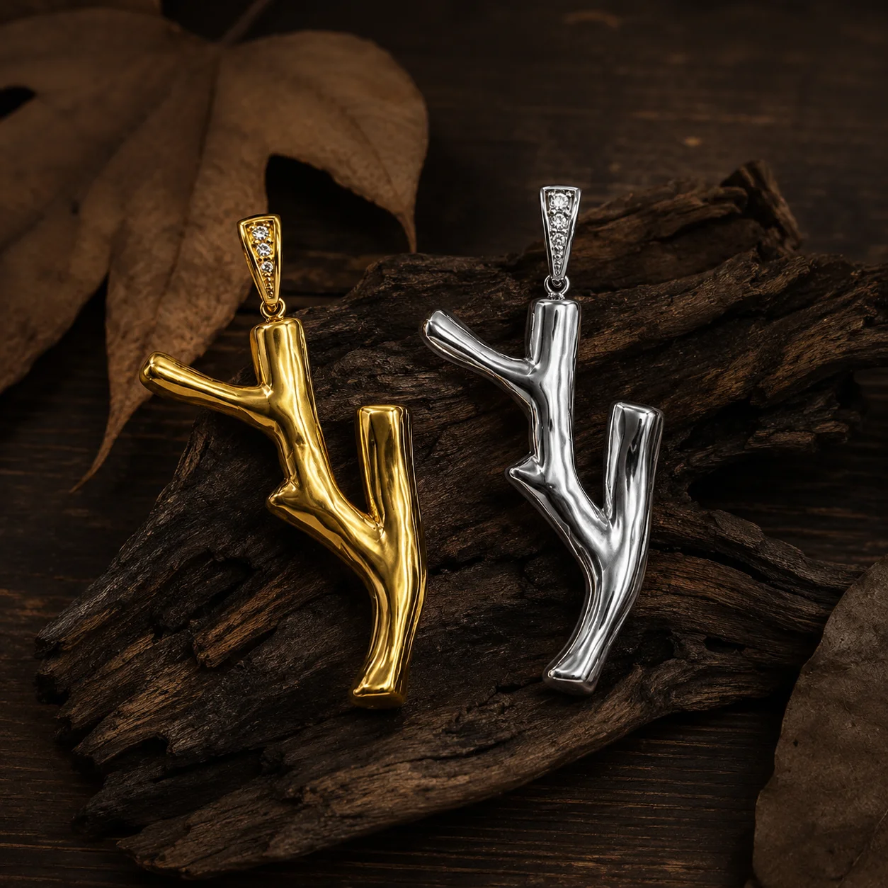 ZHENL Niedliche Y2K Ästhetik Ozean-Serie Tier-Anhänger Charms Vergoldeter Edelstahl DIY Kette Jubiläums-Geburtstags-Schmuck – Detail 3
