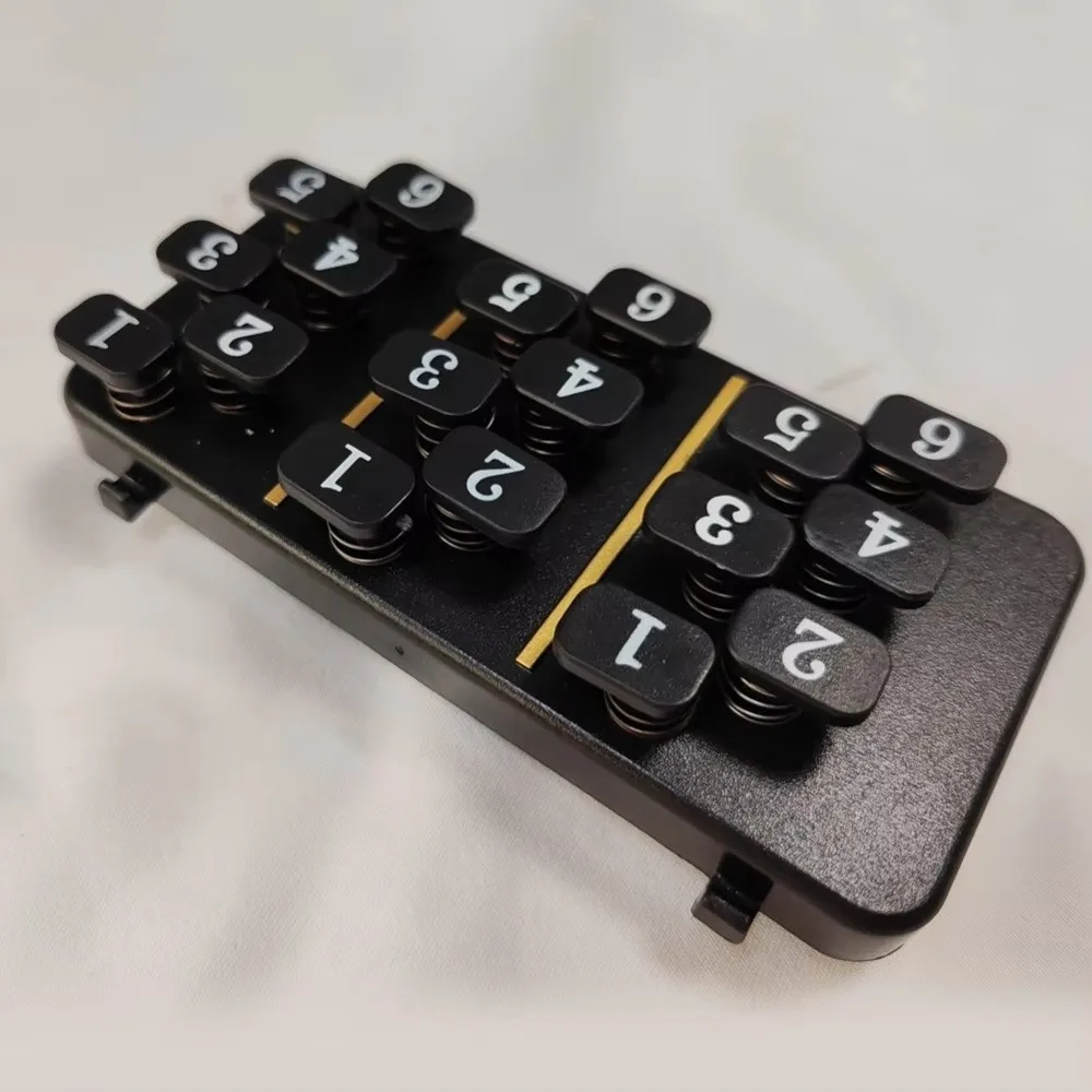 18 Buttons Guitar Chord Trainer One Click Hand Posture Guitar Chord Assisted Learning Tool Easy Press Chord Conversion