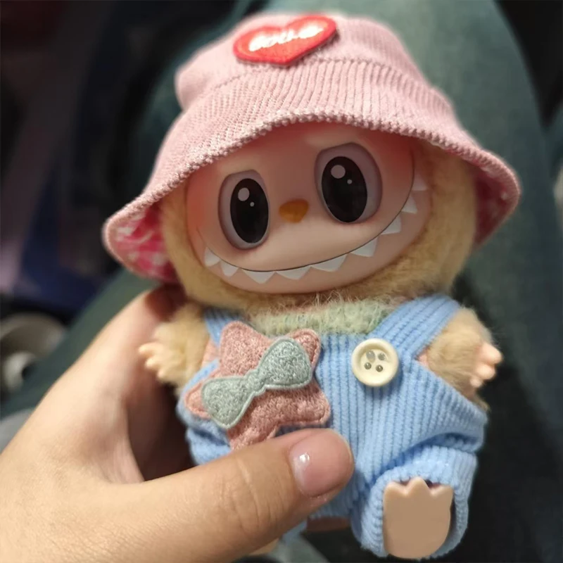

New Mini Plush Doll'S dIY Clothes Accessories for Labubu V1V2V3 High-end clothing set Accessories