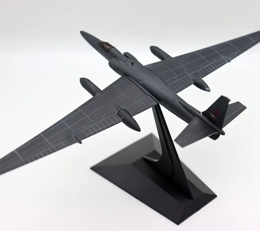 

1/144 Scale U-2S U2 Reconnaissance Airplane Dragon Lady Plastic Plane Replica Military Model Action Figure Collection Gifts