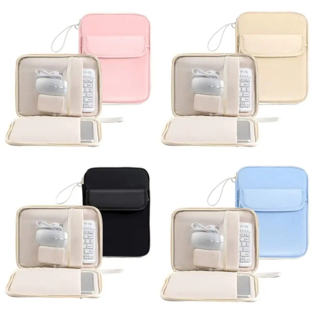 Bolsa para laptop à prova de choque, portátil, elegante, para transporte de tablet, à prova d'água, multifuncional, bolsa protetora para notebook, homens/mulheres