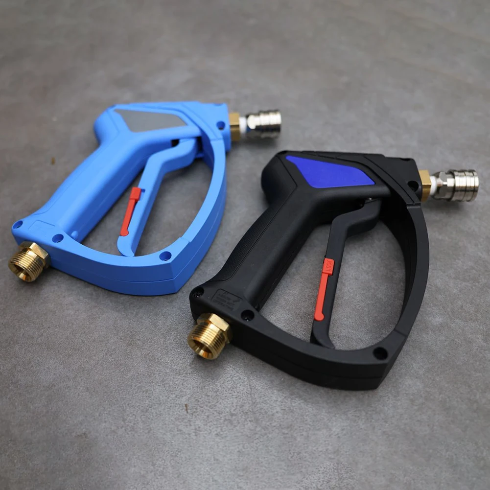 Ergonomic Grip Pressure Washer Handle Reinforced Plastic Shockproof Design Stainless Steel Ergonomic Pressure Washer Grip