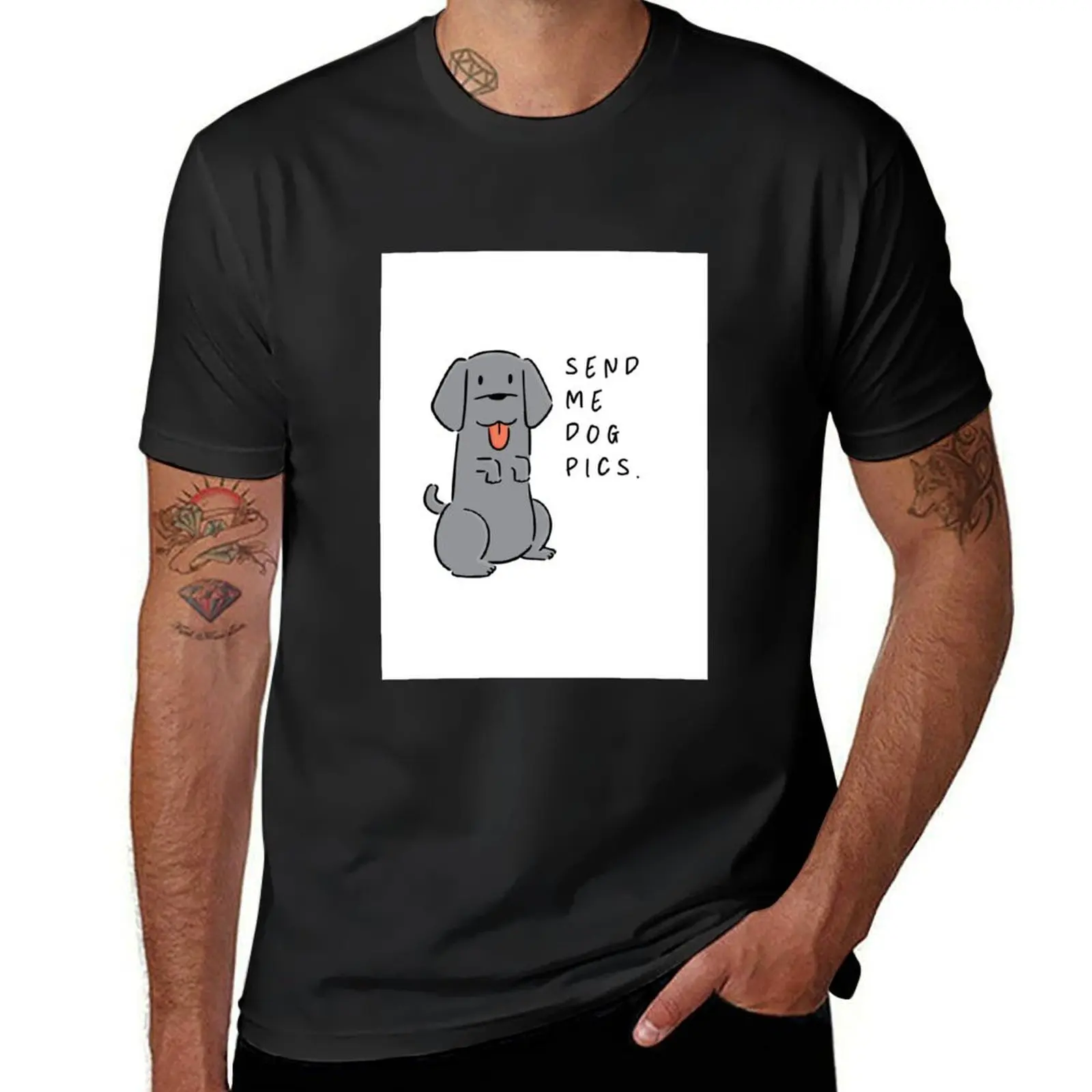 

Send me dog pics Dog Pics Request Design T-Shirt cute clothes vintage clothes tees graphics t shirts for men pack