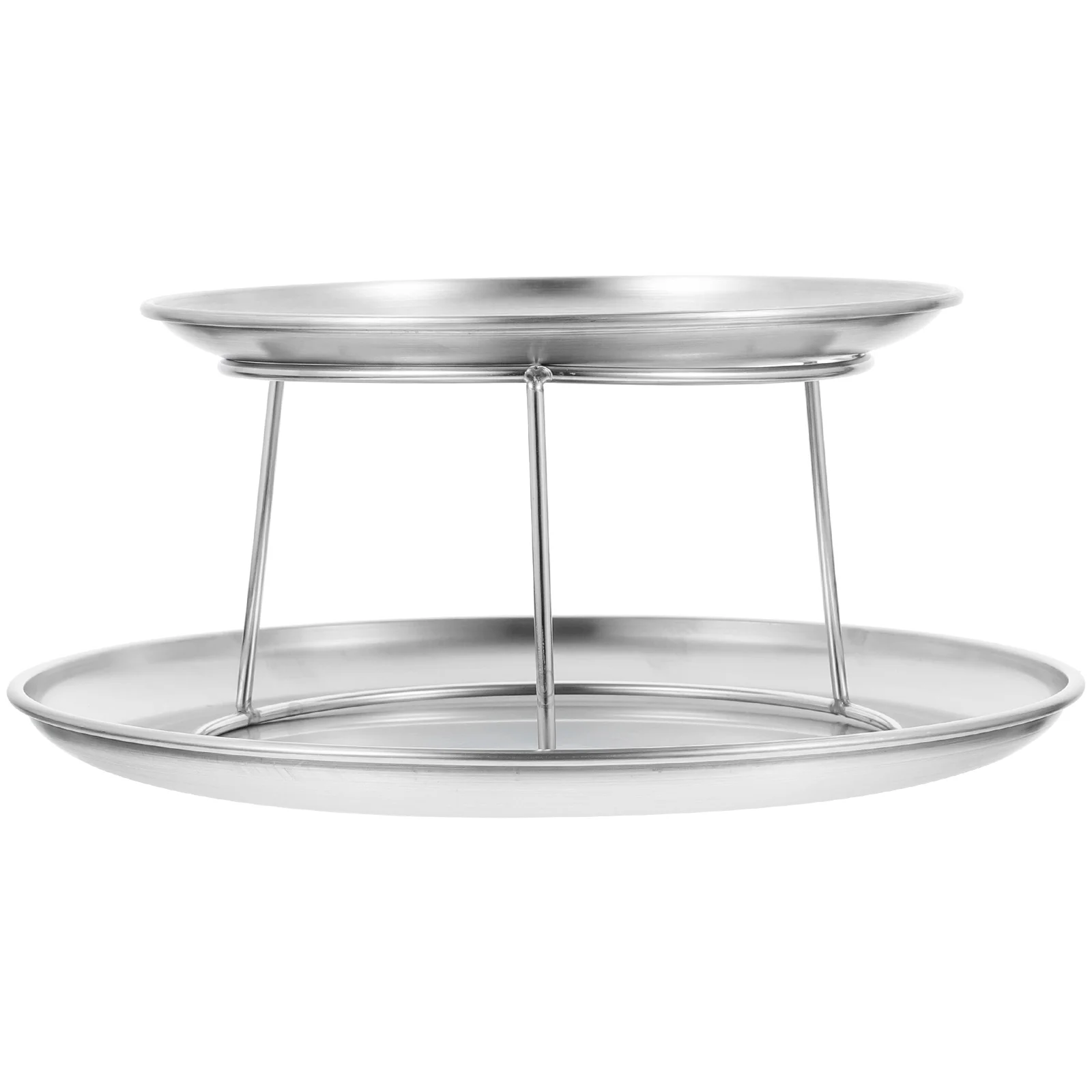 

Seafood Plate Set Dessert Stand Party Trays Stainless Steel Cake Serving Tray Fruit Display Rustic Cupcake Stand Decor Suite
