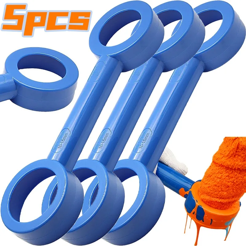 1/10pcs Roller Saver Cleaner Super Easy Clean Tools Cleaning Sleeve Paint Tool Sets Paint Roller Saver Spinner Brush Cleaner