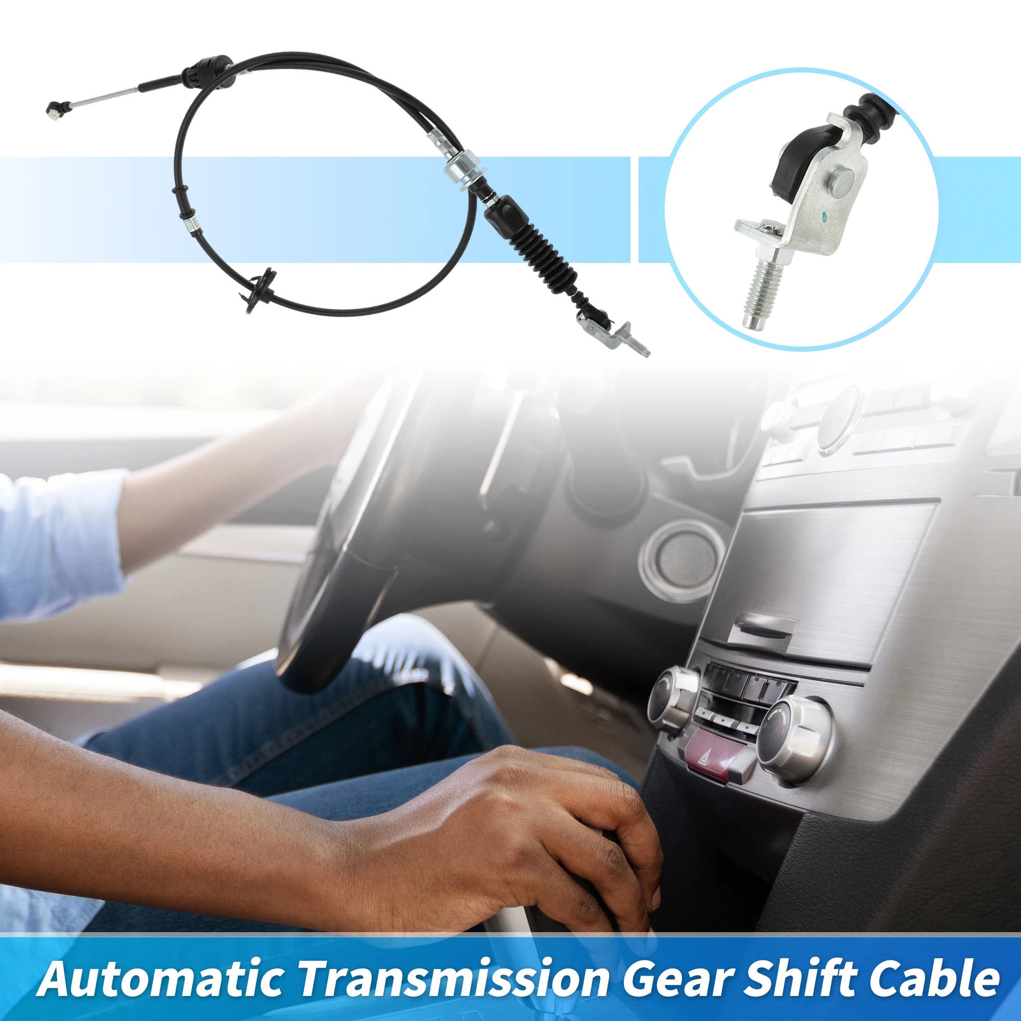 Motoforti No.338200C020 Auto Trans Gear Shift Cable for Toyota Tundra Limited SR5 00-04