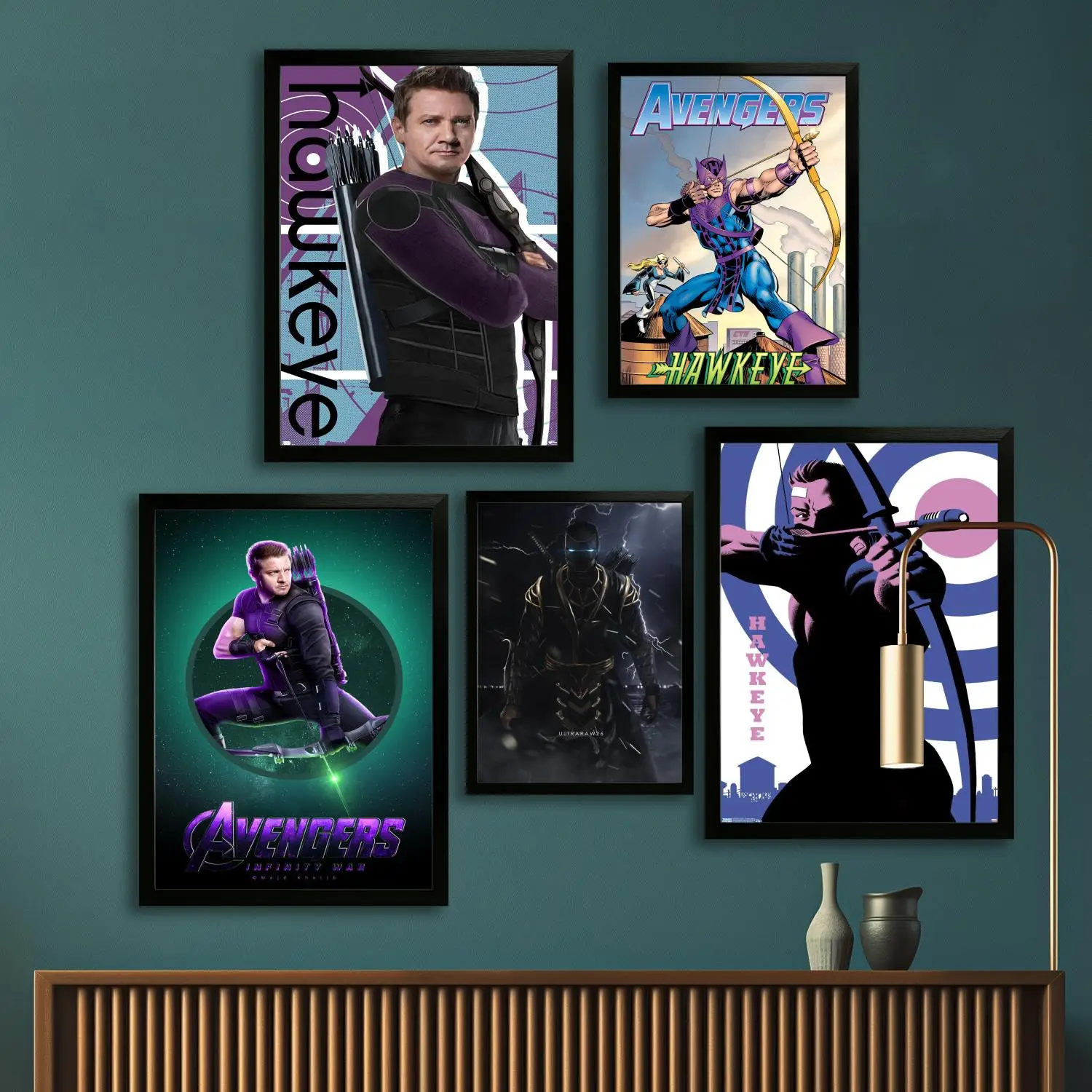 Hawkeye Canvas Art Poster, Wall Art, Picture Print, Modern Family, Bedroom Decor, Posters,Decorative painting