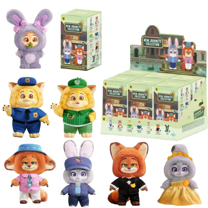

Новый Оригинальный Плюшевый Брелок-Сюрприз Zootopia 2: Новые Приключения, Джуди Хоппс, Ник Вайлд, Мягкая Игрушка-Подвеска для Сумки, Подарки