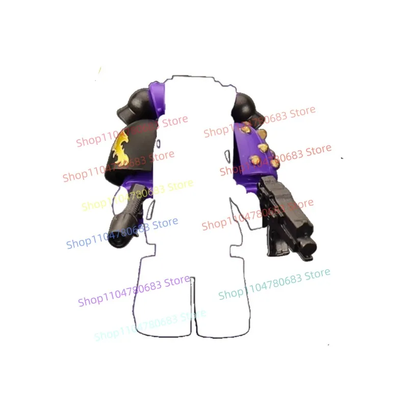 Blocs de construction MOC, armure lourde, guerrier légion, Mini figurine, modèle d'assemblage, affichage, personnage de jeu animé, jouet, décoration cadeau