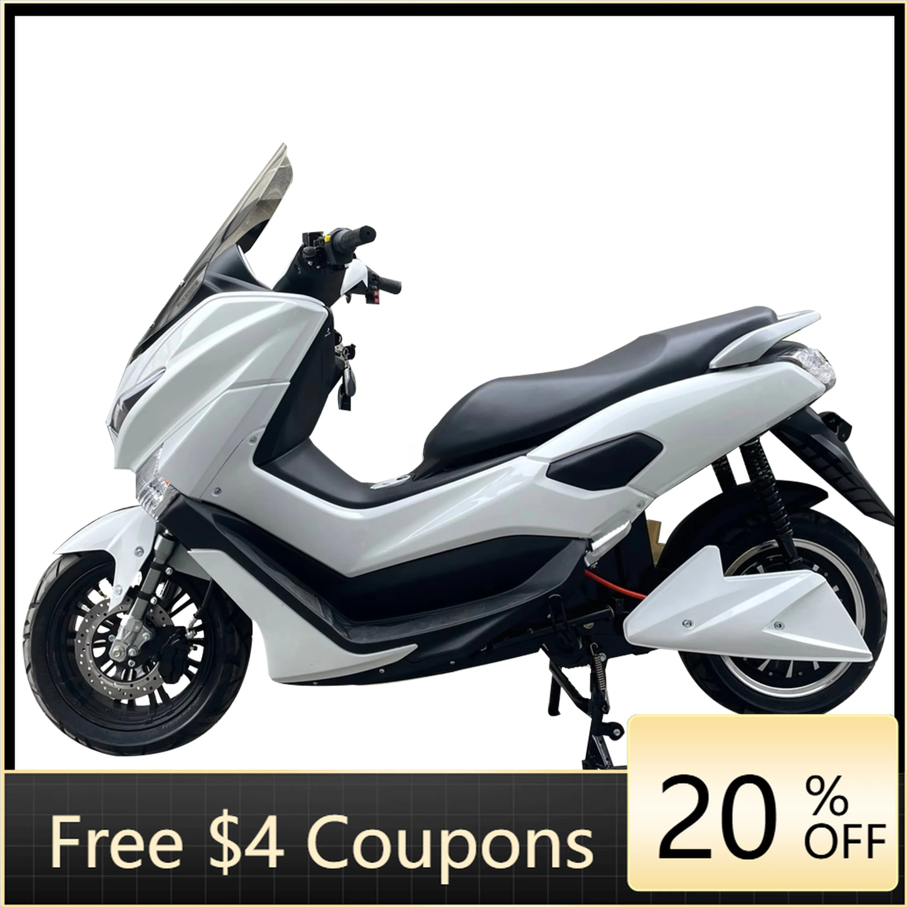 YzhgbManufacturer wholesale 12-inch electric scooter, 2000 watts high-speed performance 72v voltage