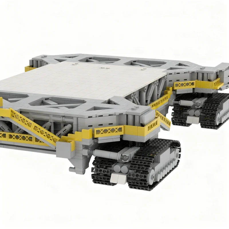 2561pcs MOC Apollo Era Crawler Transporter for Saturn Space Model Building blocks Construction toys Christmas gifts Brick Kids