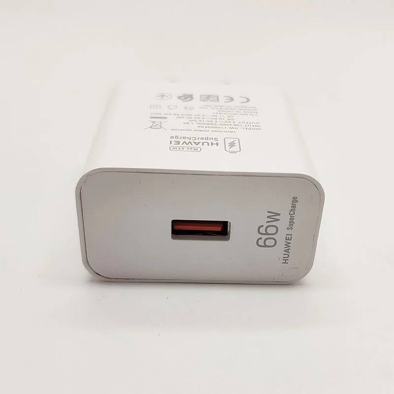 Original Supercharge charger for Huawei P50 p40 mate 40 30 pro plus V40 nova 9 honor 50 11V 6A 66w super Charge EU wall charger