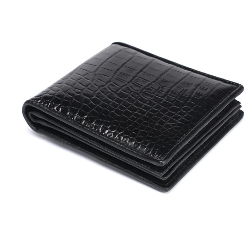 Men's Wallet Mens Purse High Quality Luxury Genuine Leather Leisure Small Women's Fashion Business Short Multiple Cards Purses