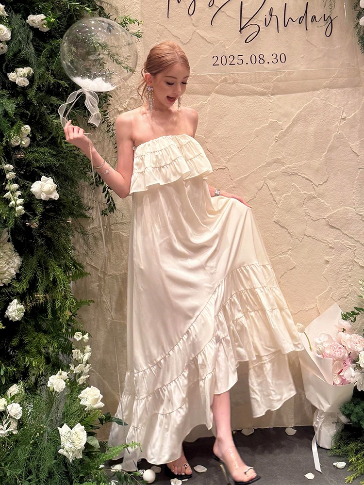 

Ele Утягивающая длинная юбка для похудения Par Birthday Dr Женская фотография в тон Высококачественное ощущение Le Dr Simple Sle