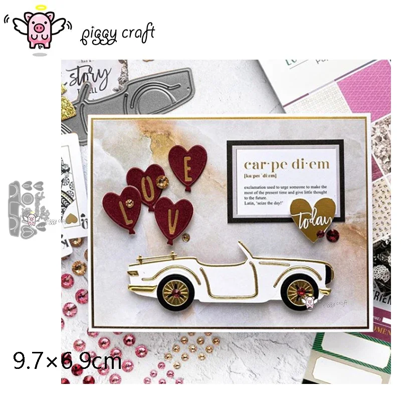 Piggy Craft metalowe matryce do wycinania matryc Różne serie ramy Scrapbook papier rzemieślniczy nóż forma ostrze dziurkacz szablony matryce