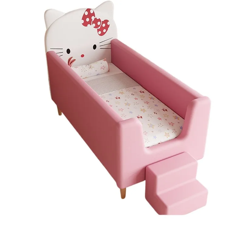 

Solid wood children's bed