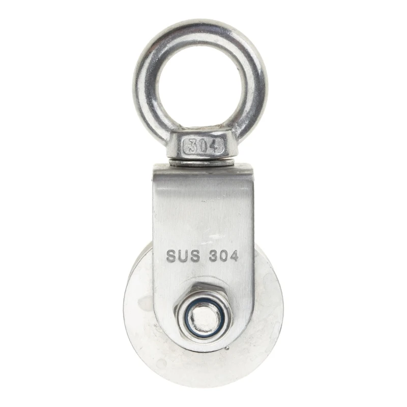 Rust-resistant Pulleys Pulley Block Durability Pulley Uses Ultra-quiet Dropship