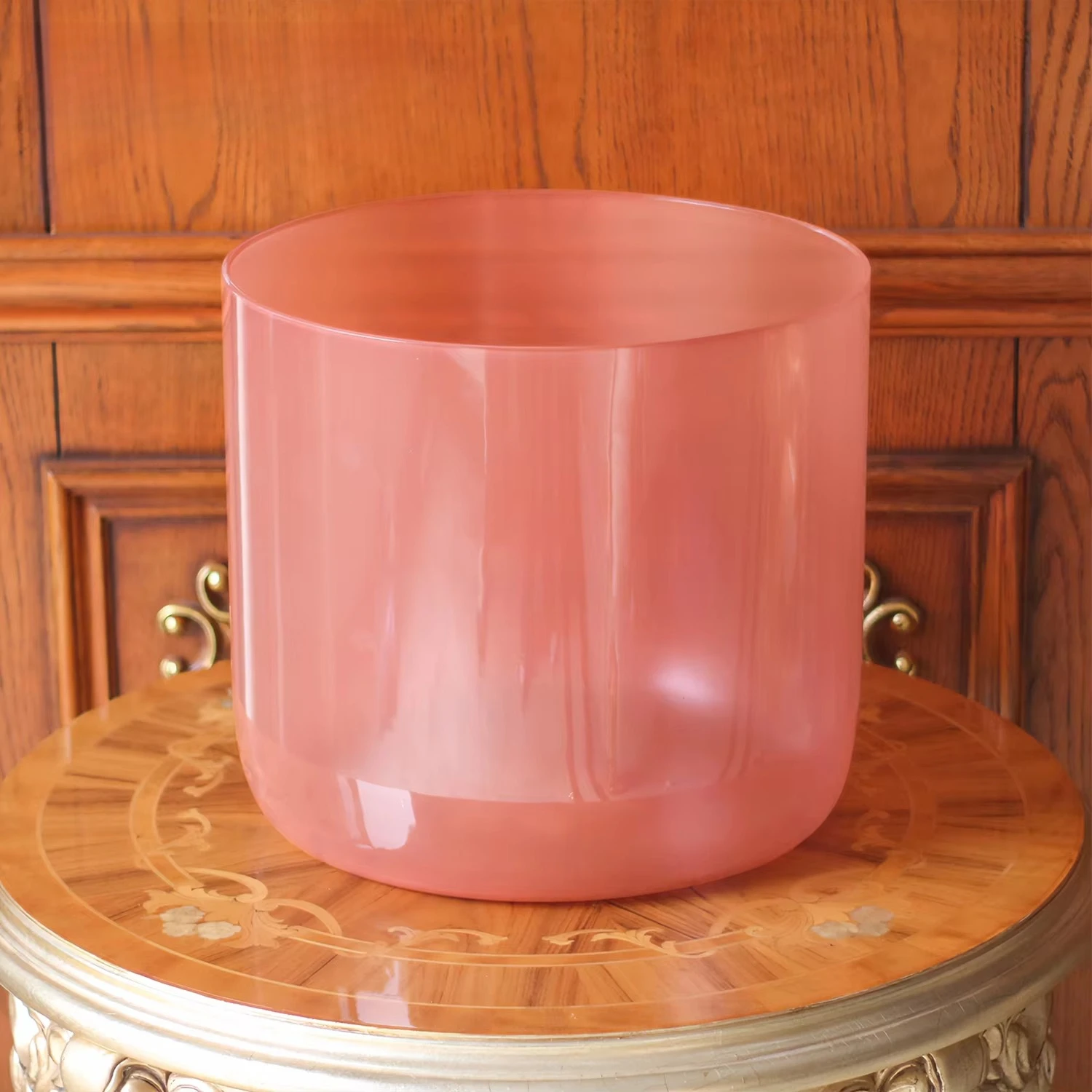 Crystal Soul 14 Inch Large Alchemy Crystal Singing Bowl Sound Bath Crystal Bowls for Sound Healing