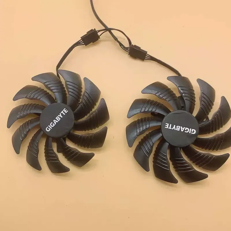 LY Cooling Fan for Gigabyte RX560 RX570 RX580 GTX 1050 GTX 1060 GTX 1070 Ti P106 Graphics Card Free Shipping