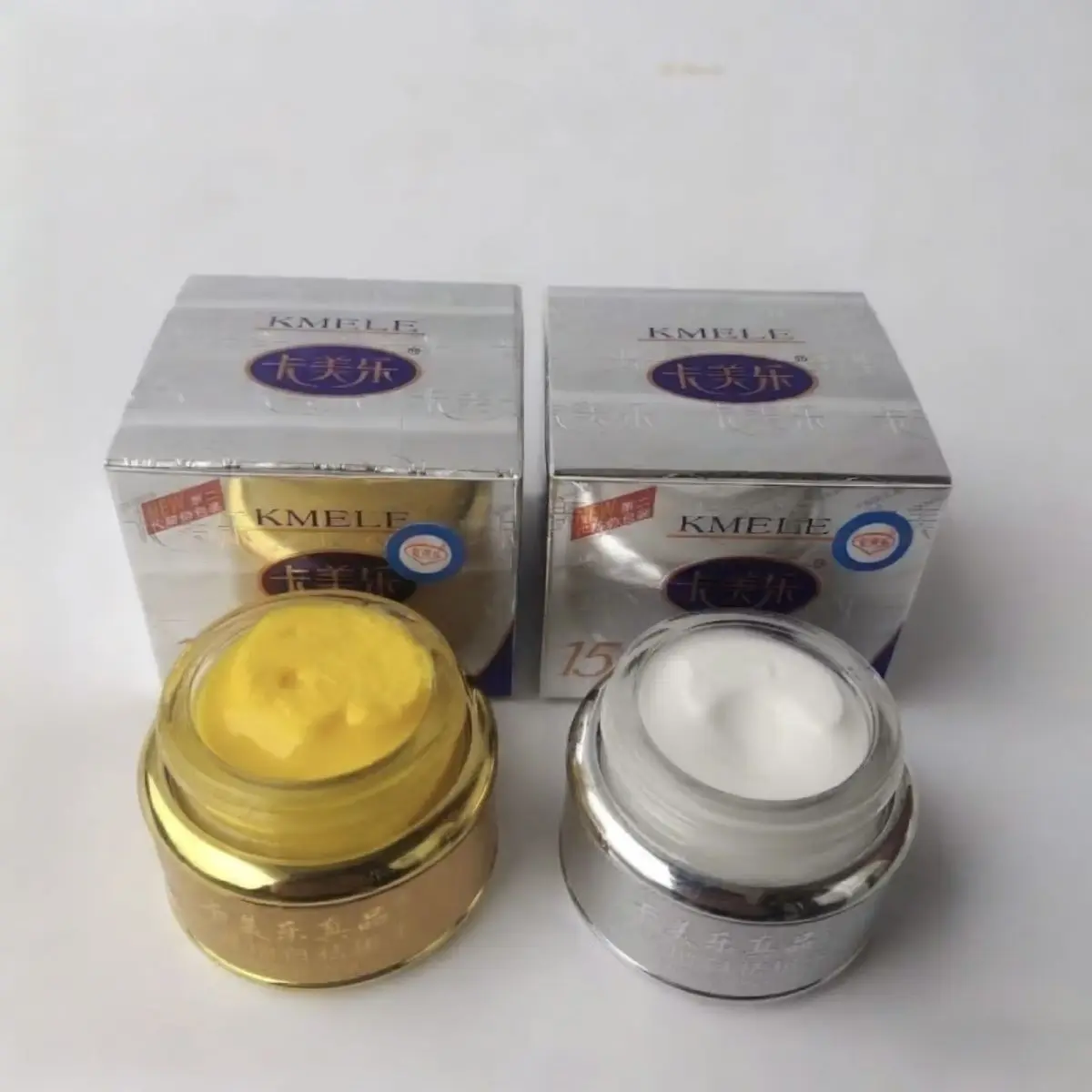 KAMEILE 15-Day Whitening & Freckle Removal Cream Set, Day & Night Moisturizing Face Cream for Dark Spots & Acne Marks