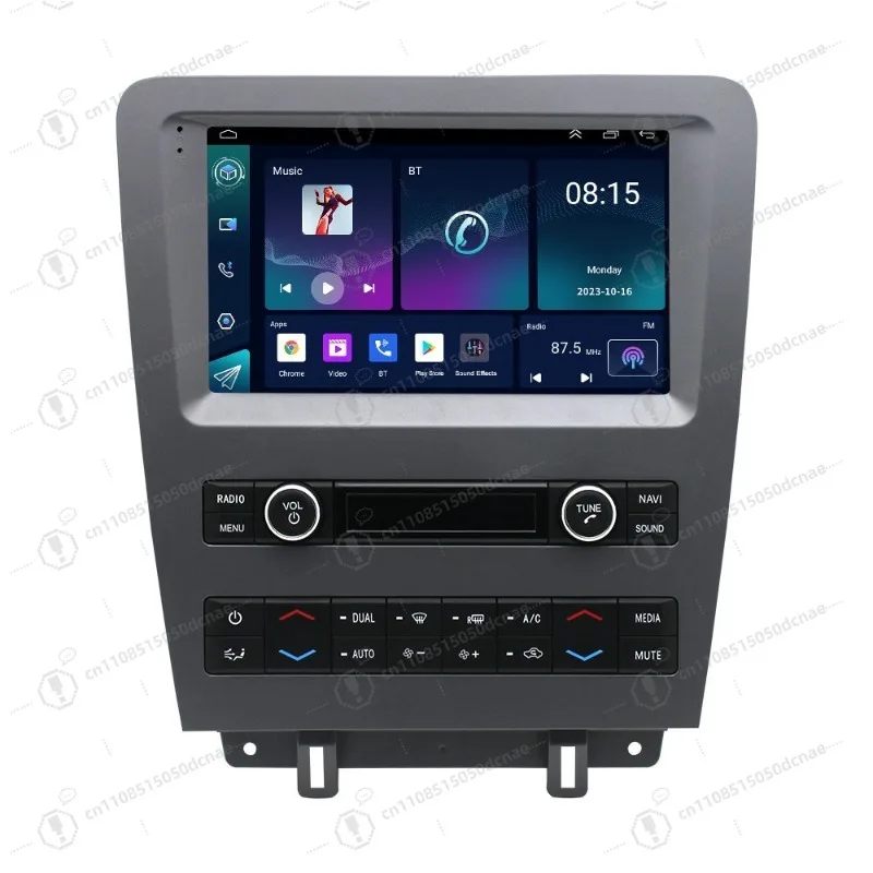 9 Inch Android Car GPS Navigation Radio for Ford Mustang 2010 2014