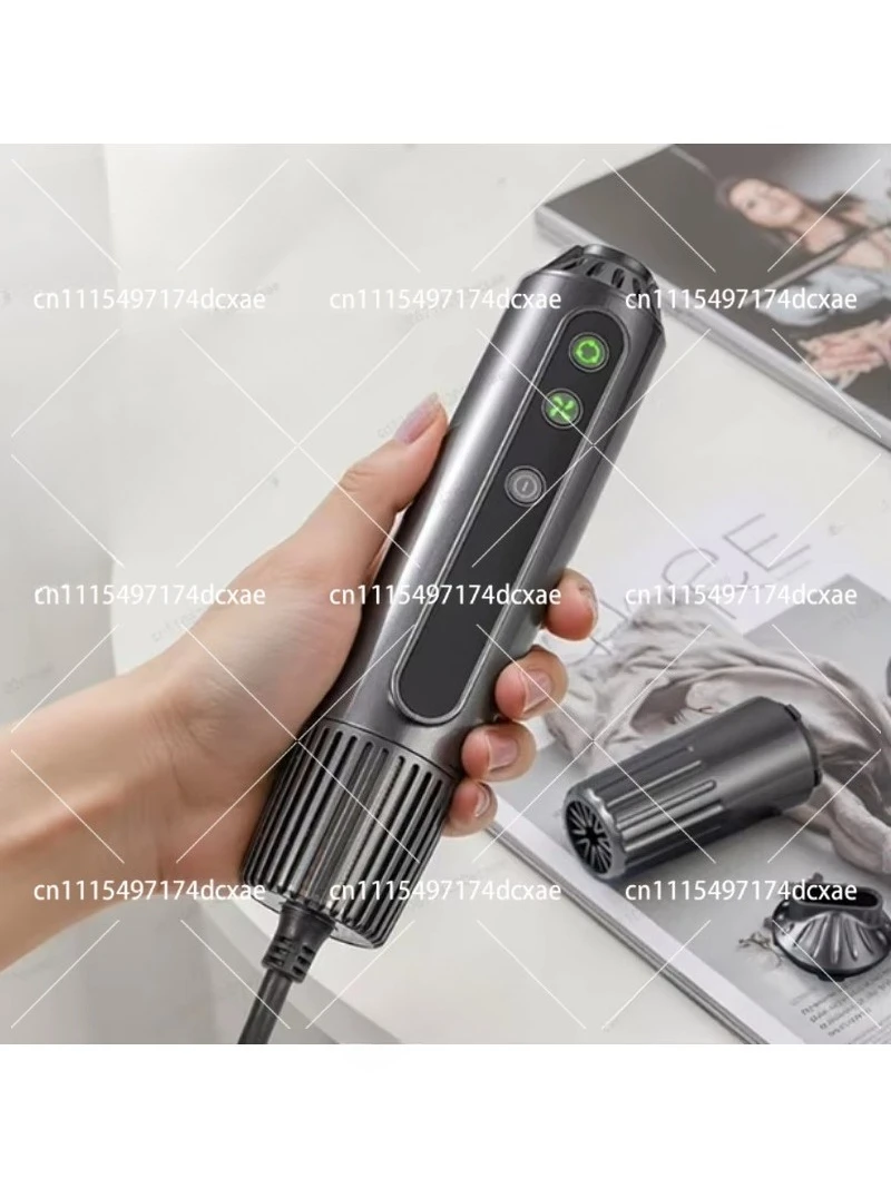 Hands-Free Neck-Hanging Pet Dryer Low-Noise Fast-Dry Grooming Blower for Cats and Dogs